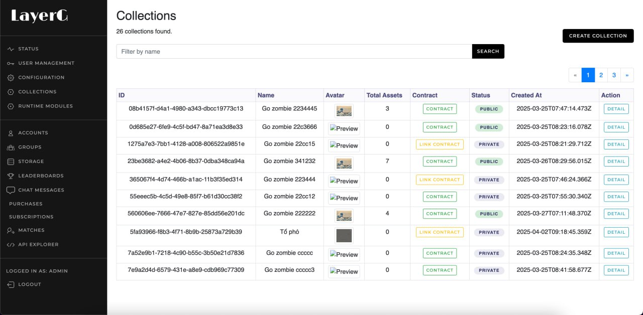 Create Collection Form