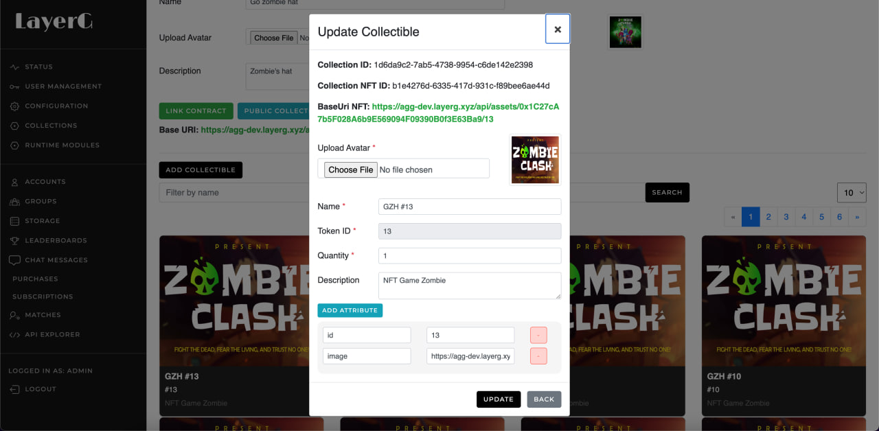 Update NFT